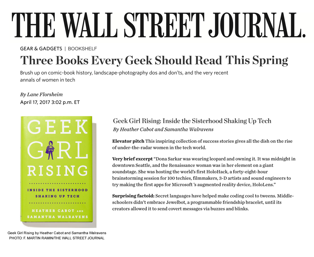 The Wall Street Journal Three Books Every Geek Should Read This Spring